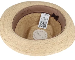 Player Raffia Beige Straw Hat - Stetson