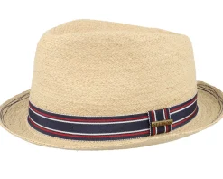 Player Raffia Golf Beige Straw Hat - Stetson