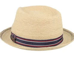 Player Raffia Golf Beige Straw Hat - Stetson