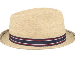 Player Raffia Golf Beige Straw Hat - Stetson