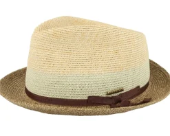 Player Toyo Beige/Brown Straw Hat - Stetson