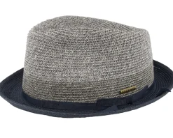 Player Toyo Blue/Grey Straw Hat - Stetson