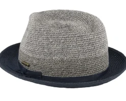Player Toyo Blue/Grey Straw Hat - Stetson