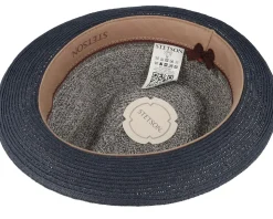 Player Toyo Blue/Grey Straw Hat - Stetson