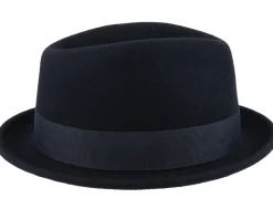 Player Woolfelt 1 Black Fedora - Stetson