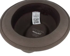 Player Woolfelt Deep Taupe Fedora - Stetson
