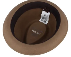 Player Woolfelt Light Brown Fedora - Stetson