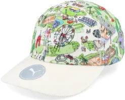 Players Edition Cap Frosted Ivory All Over Print Dad Cap - Puma