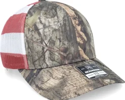 112pm Mossy Oak Country Dna/Stars & Stripes Trucker - Richardson