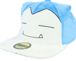 Pokémon Snorlax Plush Blue/White Snapback - Difuzed