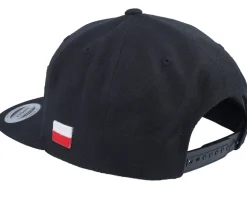 Poland Army Skull Black Snapback - Army Head
