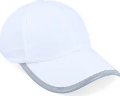 Polyamide/Polyester White Dad Cap - MJM Hats