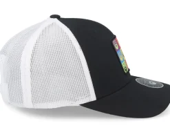 Pop Art Patch Black/white Trucker - Bearded Man