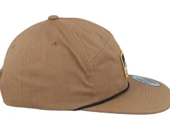 Port Hat Brown Snapback - Alpinestars