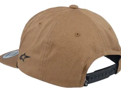 Port Hat Brown Snapback - Alpinestars