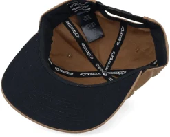 Port Hat Brown Snapback - Alpinestars