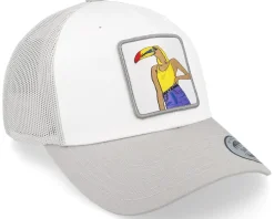 Posh Tucan Tank Top Patch White/Silver Trucker - 4REAL