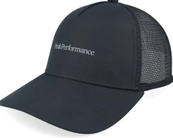 Pp Cap Black Trucker - Peak Performance