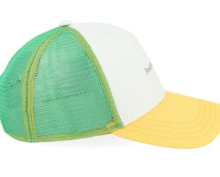 Pp Cap Blazing Orange/Vintage White Trucker - Peak Performance