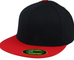 Premium 210 2-Tone Black/Red Fitted - Flexfit