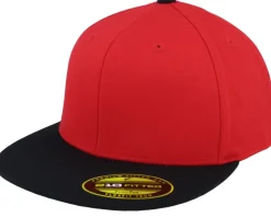 Premium 210 2-Tone Red/Black Fitted - Flexfit