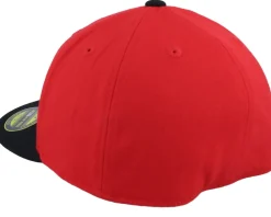 Premium 210 2-Tone Red/Black Fitted - Flexfit