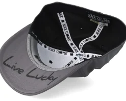Premium Clover 22 Black White/Charcoal Flexfit - Black Clover