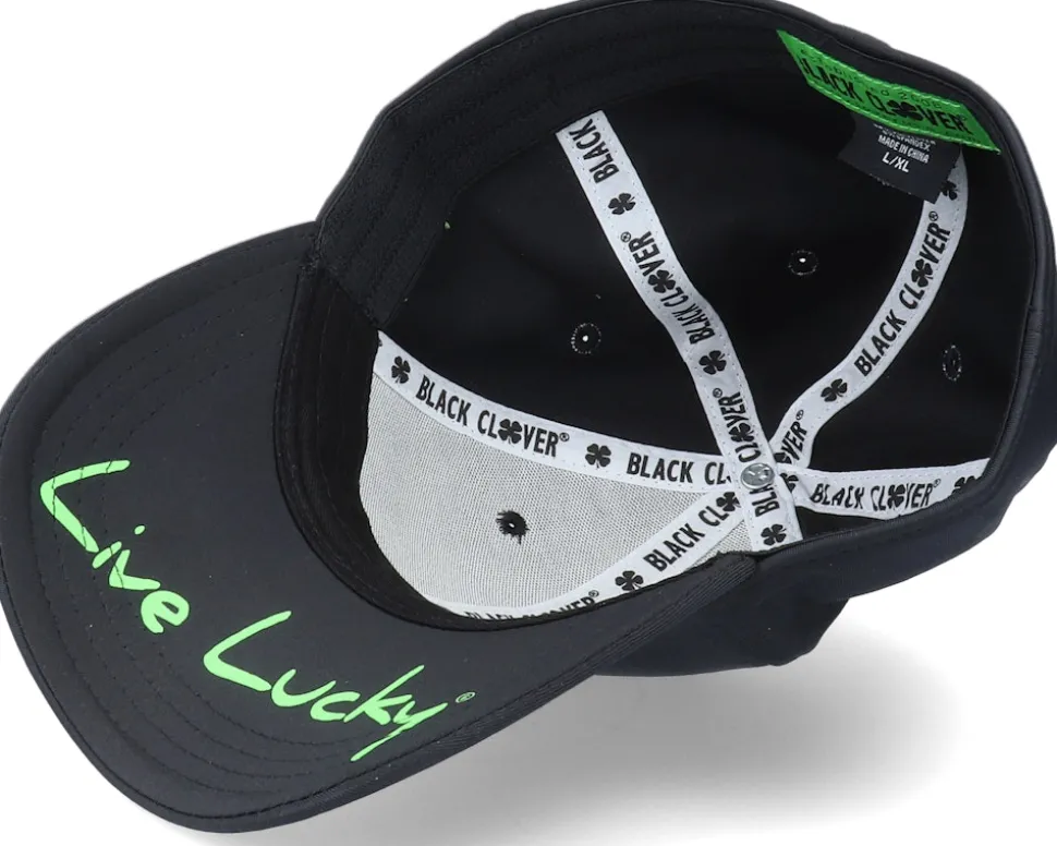 Premium Clover 51 Black/green Clover Flexfit - Black Clover