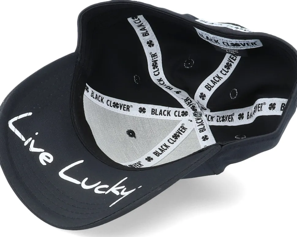 Premium Clover 41 Black/White Clover Flexfit - Black Clover