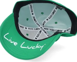 Premium Clover 58 Green/White Clover Flexfit - Black Clover