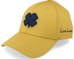 Premium Clover 114 Inca Gold/Navy Clover Flexfit - Black Clover