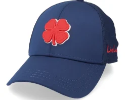 Premium Clover 10 Navy/Navy Mesh/Red Clover - Black Clover