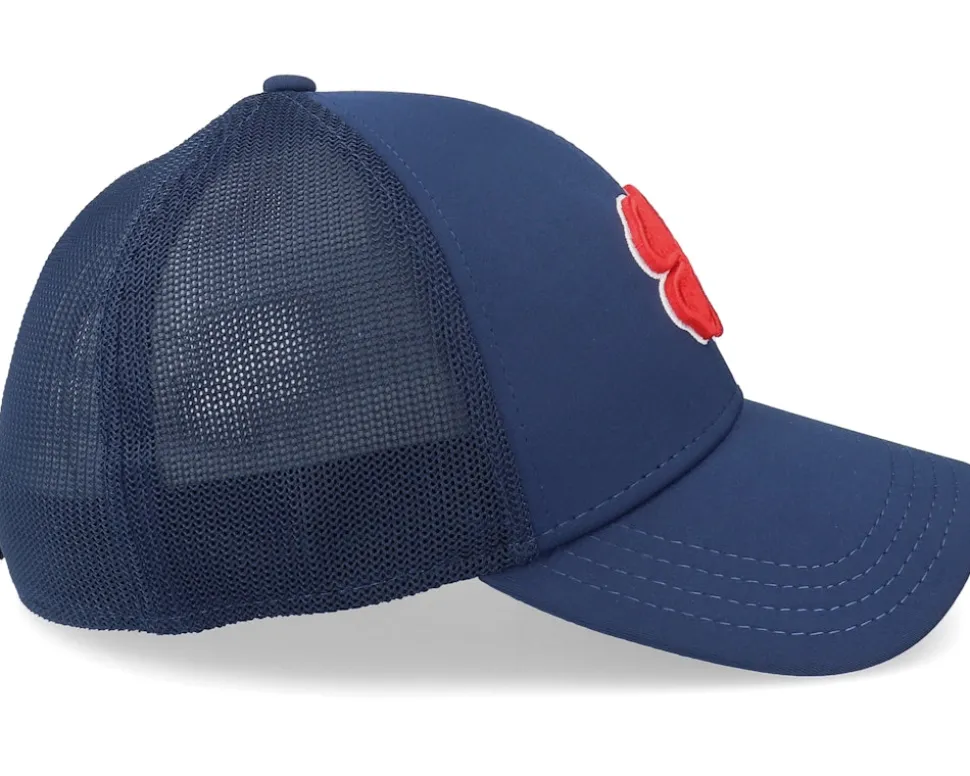 Premium Clover 10 Navy/Navy Mesh/Red Clover - Black Clover