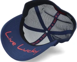 Premium Clover 10 Navy/Navy Mesh/Red Clover - Black Clover