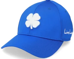 Premium Clover 8 Royal/White Flexfit - Black Clover