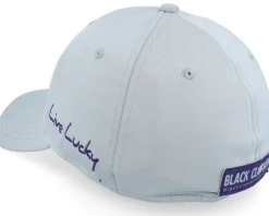 Premium Clover 123 Silver/Parachute Purple Flexfit - Black Clover