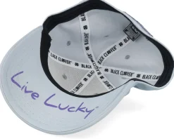 Premium Clover 123 Silver/Parachute Purple Flexfit - Black Clover