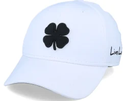 Premium Clover #1 White/Black Flexfit - Black Clover