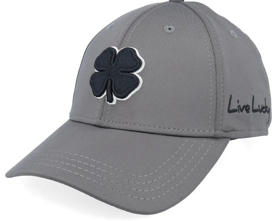 Premium Clover Grey/Black Adjustable - Black Clover