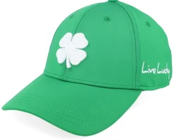 Premium Clover Kelly Green/White Adjustable - Black Clover