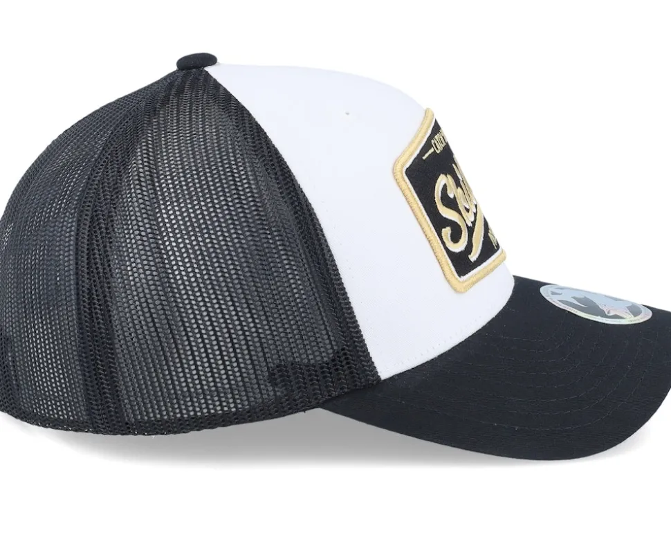 Premium Fishing Retro Black/White/Black Trucker - Skillfish