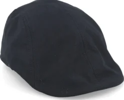 Prince Sunblocker Black Flat Cap - Mayser
