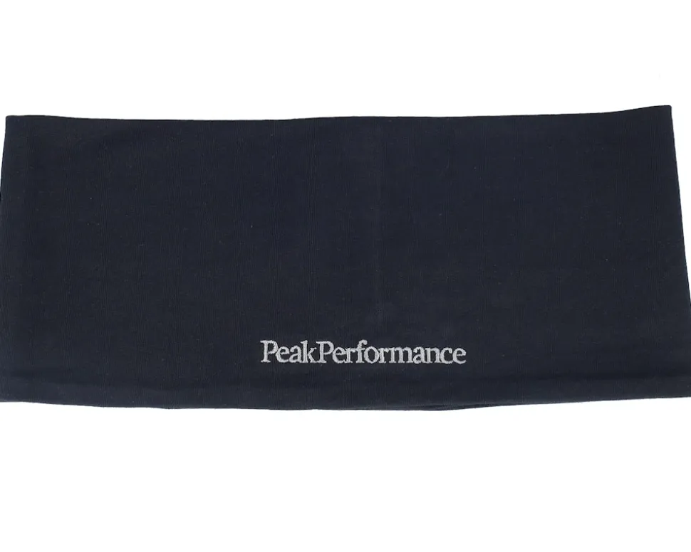 Progress Black Headband - Peak Performance