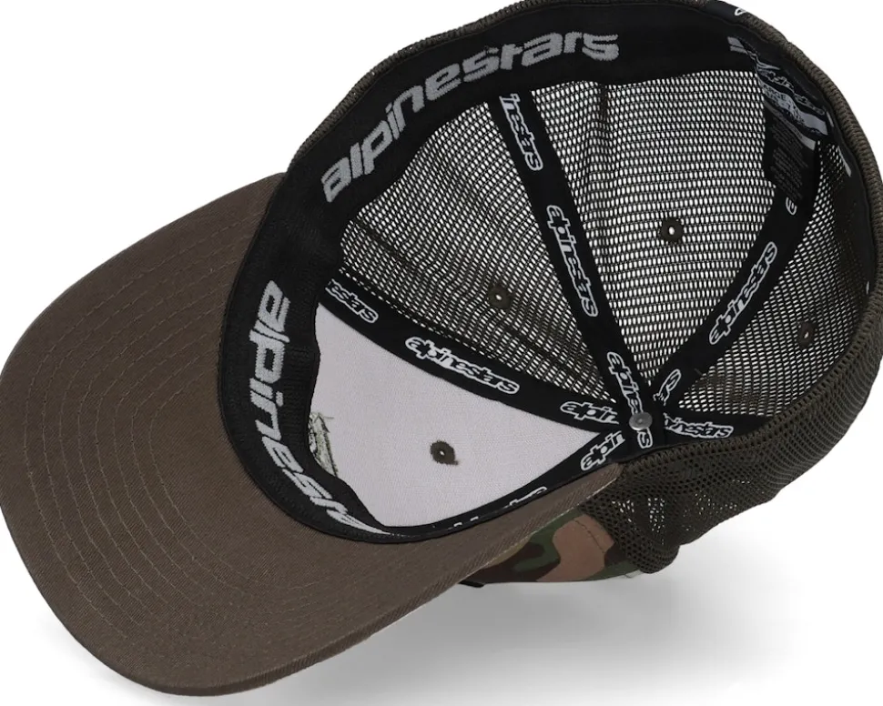 Proximity Mesh Back Multicam Hat Green Trucker - Alpinestars