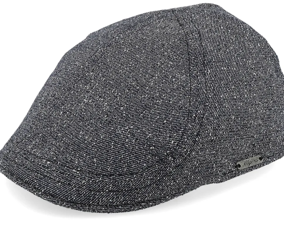 Pub Cap Black Flat Cap - Wigéns