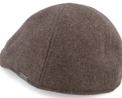 Pub Cap Brown Melange Flat Cap - Wigéns