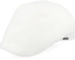 Pub Cap White Flat Cap - Wigéns