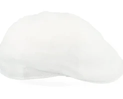 Pub Cap White Flat Cap - Wigéns