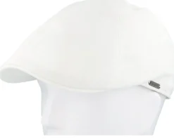 Pub Cap White Flat Cap - Wigéns