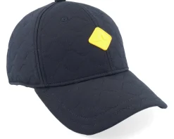 Quilted Cap Black Adjustable - J.Lindeberg